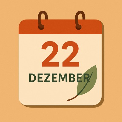 Historischer Kalender – 22. Dezember
